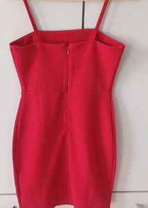 Red Bodycon Mini Dress