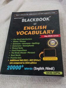 Blackbook of English Vocabulary May 2024 Edition
