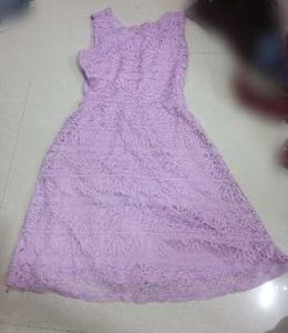 Lavender Lace Dress