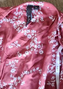 L O V Red Floral Dress