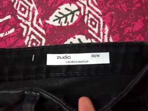 Zudio Black bootcut Jeans