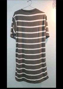 Striped Longline T-Shirt