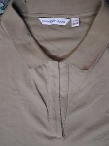 Classic Beige Polo Shirt