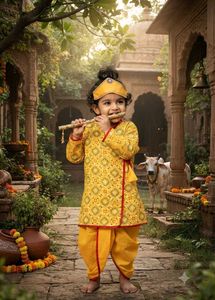 Cute Krishna Costume for Kids