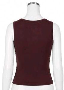 Brown Butterfly Tank Top