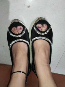 last Price 👠Black High Heels Belly👠