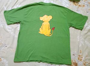 Cute Simba Graphic T-Shirt