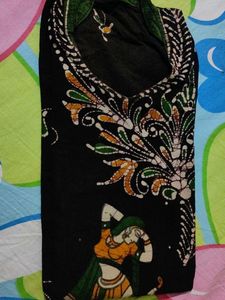 Pure Cotton Kurta with Traditional Print
