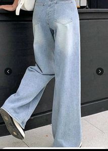 Light Wash Wide Leg Jeans