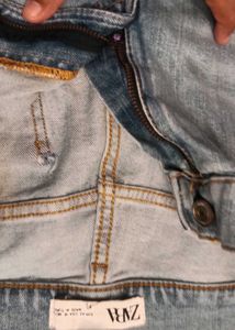 Distressed Light Wash Jeans