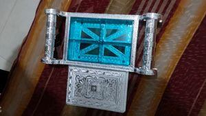 Elegant Silver Dry Fruit Box