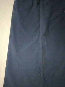 Navy Blue Wide Leg Pants
