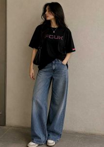FCUK Black Graphic Tee