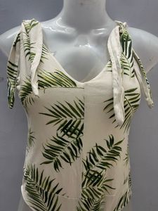 H&amp;M Branded Floral Playsuit With Tie-up