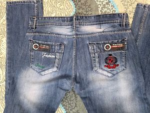 Stylish Blue Denim Jeans