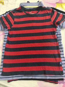 Set of 5 tshirts - 6-8yrs