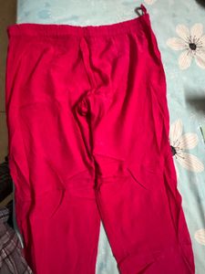 Bright Pink Palazzo Pants
