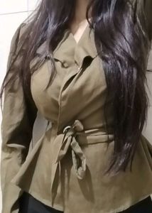 Olive Green Coat