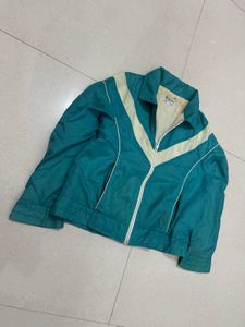 Teal Windbreaker Jacket 🇺🇸