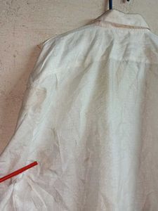Oversized Partywear Formal Shirt White