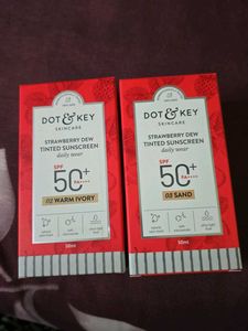 Dot & Key Strawberry Dew Tinted Sunscreen SPF 50+