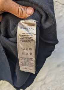 Burberry V-Neck Knit Sweater