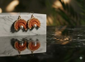 Handmade Crochet Earings (any 3 earing)