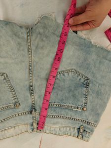 Ginger Embellished Ripped Shorts