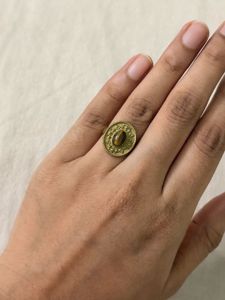 Vintage Tiger Eye Statement Ring