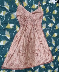 Elegant Lace Mini Dress