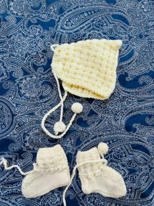 Hand-knitted Baby Hat