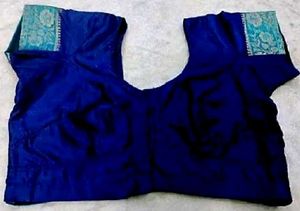 Blue pure mysore silk Blouse