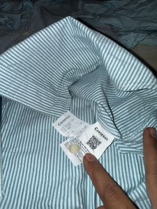Classic Striped Button-Down Shirt