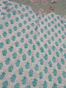 printed short Kurta