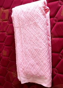 Baby Pink Chikankari Fabric
