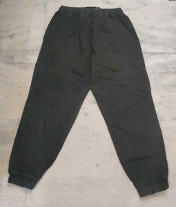 Stylish Black Cargo Joggers