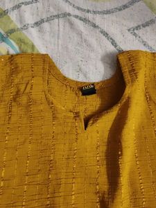 Beautiful Yellow Kurta Set with Dupatta