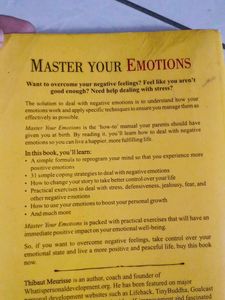 😄Master Your Emotions &amp; Ikigai Books😁