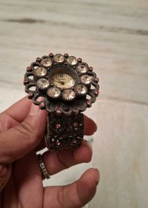 Vintage Style Flower Watch