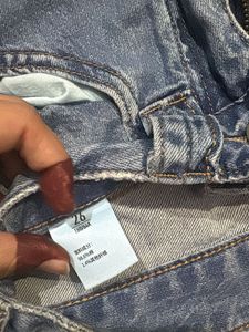 Wide Leg Denim Jeans