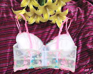 Floral Embroidered Corset
