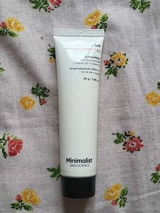 Minimalist SPF 50 Sunscreen