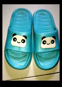 Cute Blue Panda Slides