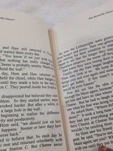 Who Moved My Cheese? Book