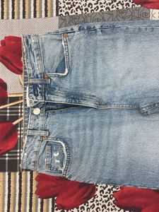 ZARA High waist denim jeans