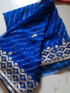 Gota Work Saree