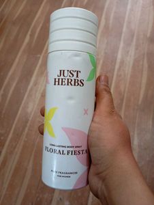 Just Herbs Floral Fiesta Body Spray