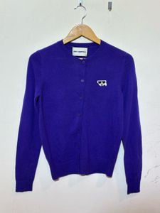 Karl Lagerfeld Purple Cardigan
