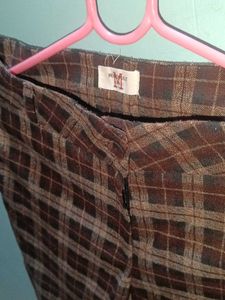 Chic Plaid Trousers