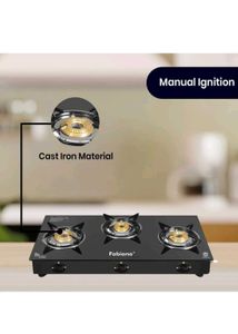 Fabiano 3 Burner Gas Stove